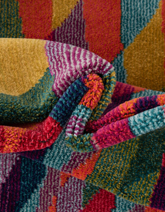 Multicolor 3' x 10' Estrella Runner Rug