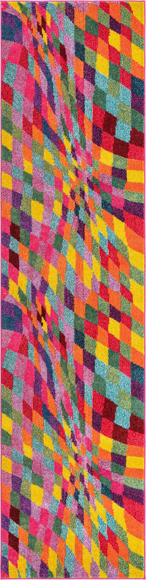 Multicolor 3' x 10' Estrella Runner Rug