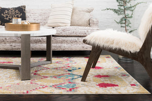 Beige 7' 1 x 10' Sedona Rectangle Rug