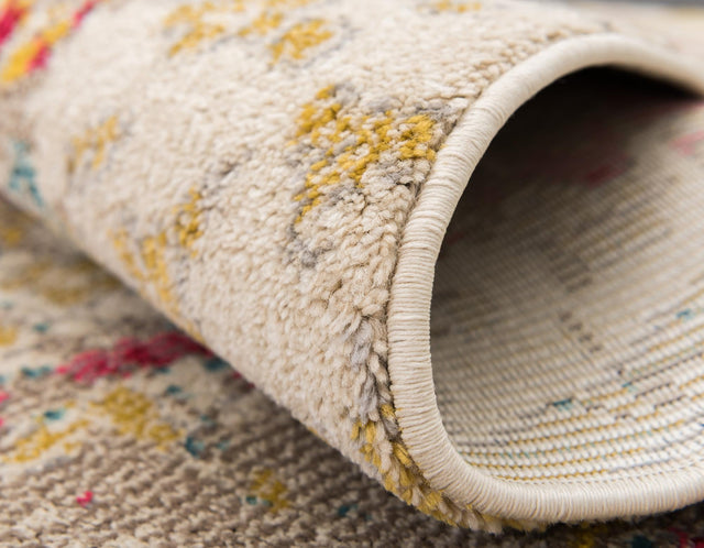Beige 7' 1 x 10' Sedona Rectangle Rug