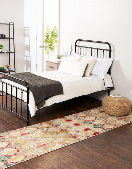 Beige 2' 7 x 10' Sedona Runner Area Rug