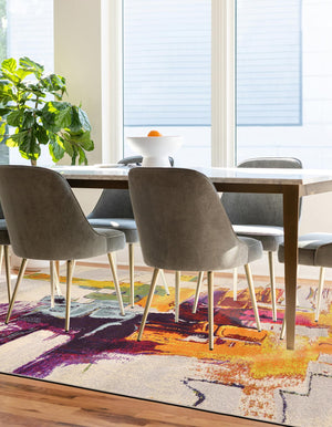 Beige 3' 3 x 5' 3 Estrella Rectangle Rug