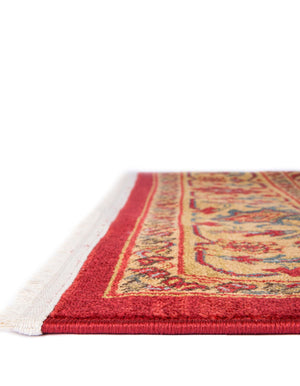 Red 10' 6 x 16' 5 Sahand Rectangle Area Rug Affordable Easy Clean Traditional Design Durable Carpet for Home Interior Design Living Room Dining Office for Sale at Rug Engine