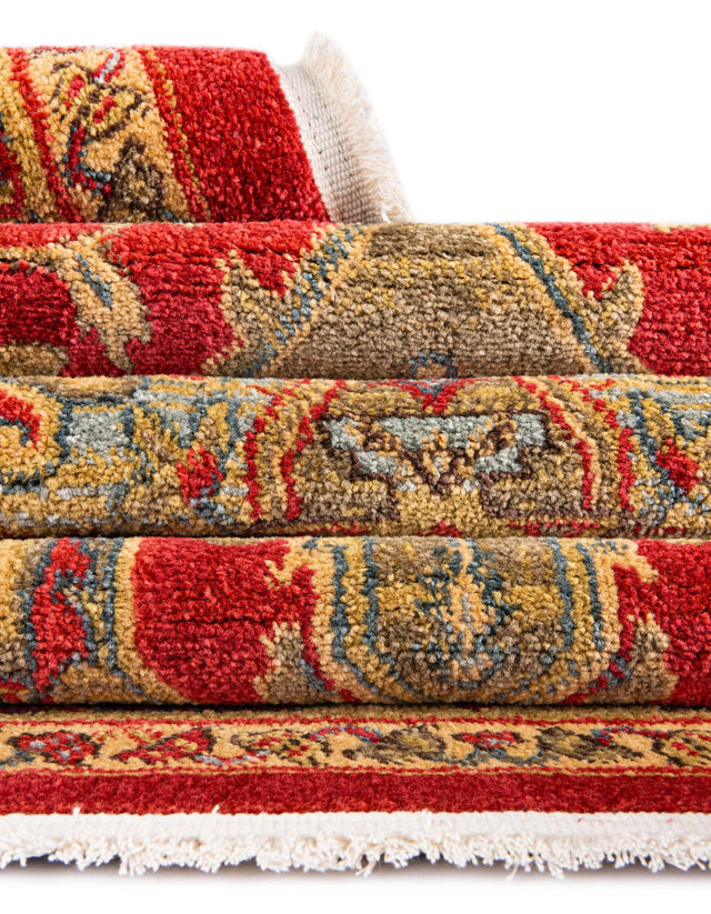 Red 8' x 11' Sahand Rectangle Area Rug Affordable Easy Clean Traditional Design Durable Carpet for Home Interior Design Living Room Dining Office for Sale at Rug Engine