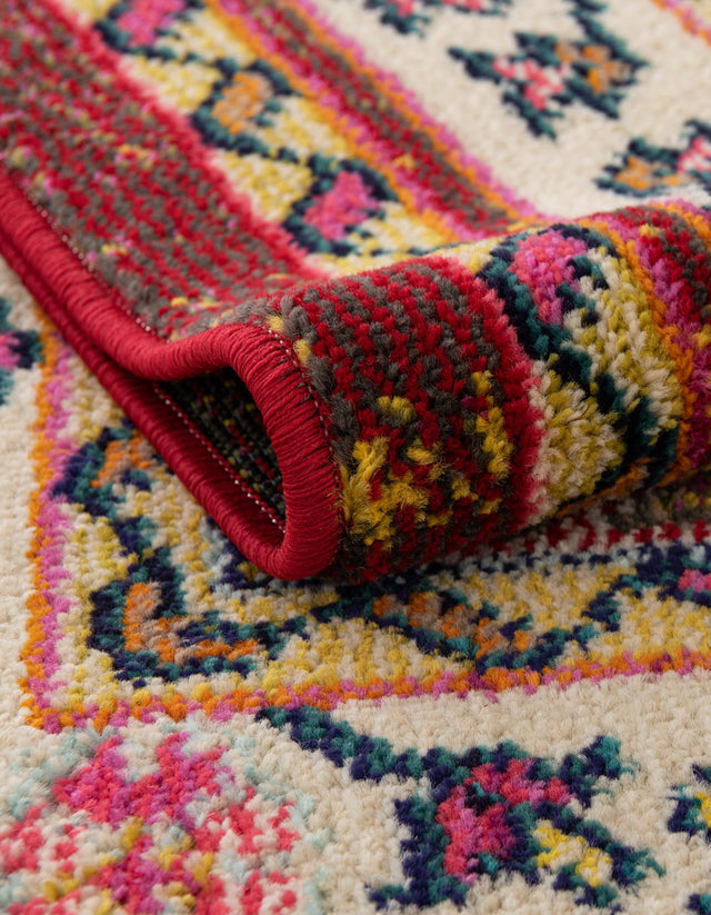 Multicolor 6' 1 x 6' 1 Medici Round Rug