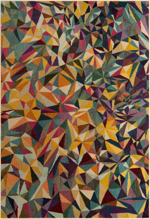 Multicolor 7' 1 x 10' Estrella Rectangle Rug