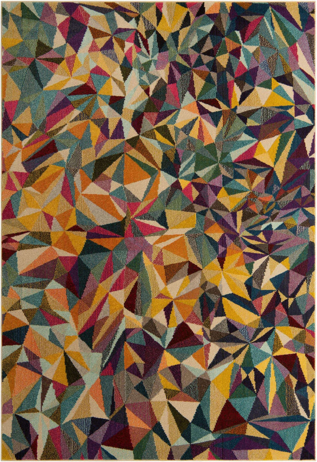 Multicolor 7' 1 x 10' Estrella Rectangle Rug