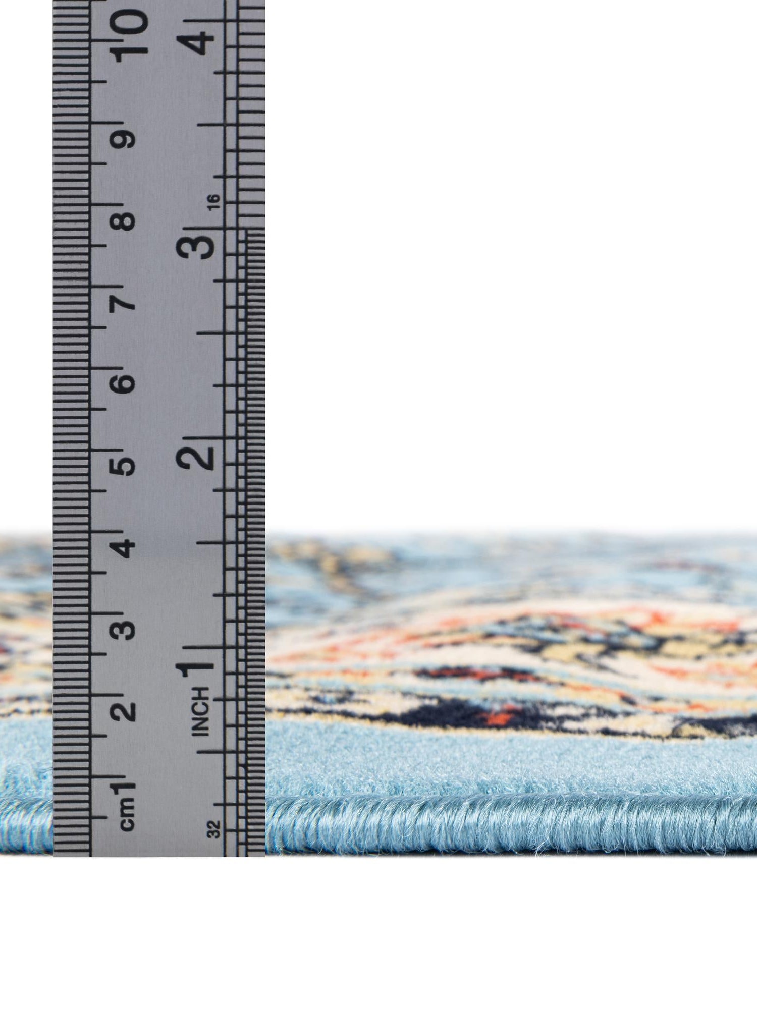 Light Blue 7' 1 x 10' Sialk Hill Rectangle Area Rug 100% Polypropylene Durable Easy Clean Classic Traditional Design Carpet for Interior Design for Sale at Rug Engine