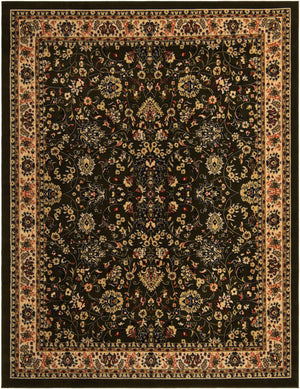 Green 7' 10 x 10' Sialk Hill Rectangle Area Rug 100% Polypropylene Durable Easy Clean Classic Traditional Design Carpet for Interior Design for Sale at Rug Engine