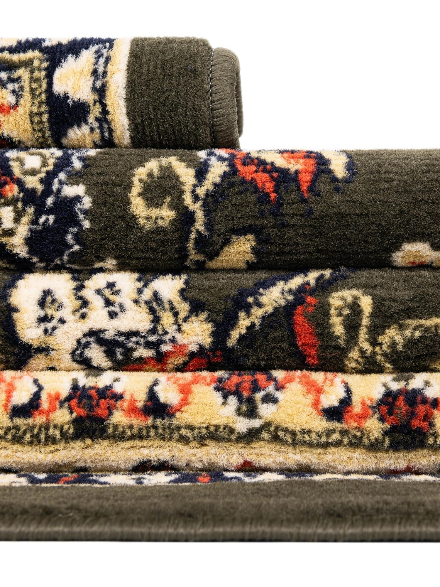 Green 5' 3 x 8' Sialk Hill Rectangle Area Rug 100% Polypropylene Durable Easy Clean Classic Traditional Design Carpet for Interior Design for Sale at Rug Engine