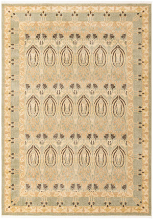 Light Green 7' 1 x 10' Edinburgh Rectangle Area Rug 100% Polypropylene Easy Clean With Cotton Backing Traditional Classic Design Carpet for Living, Dining Room, Office for Sale at Rug Engine
