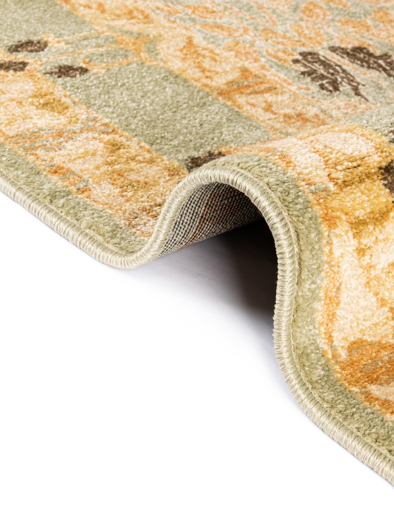 Light Green 9' x 12' Edinburgh Rectangle Area Rug 100% Polypropylene Easy Clean With Cotton Backing Traditional Classic Design Carpet for Living, Dining Room, Office for Sale at Rug Engine