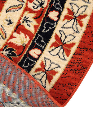 Terracotta 7' 10 x 7' 10 Taftan Round Area Rug