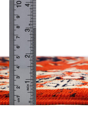 Terracotta 7' 1 x 10' Taftan Rectangle Area Rug