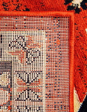Terracotta 6' 1 x 9' Taftan Rectangle Area Rug