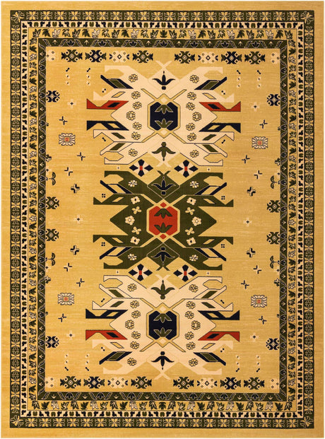 Cream 10' x 13' 1 Taftan Rectangle Area Rug