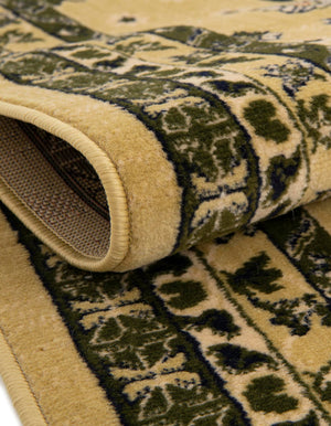 Cream 6' 1 x 9' Taftan Rectangle Area Rug