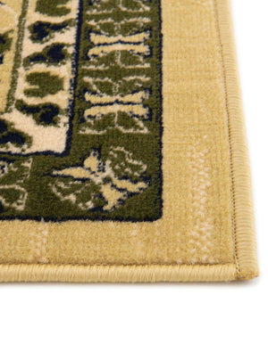 Cream 7' 10 x 10' Taftan Rectangle Area Rug