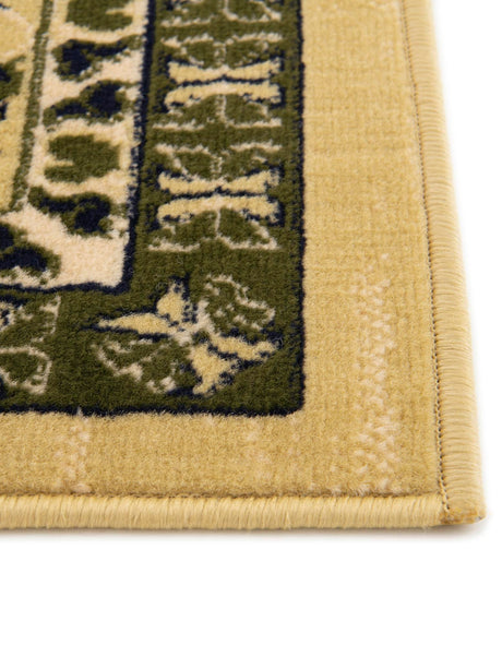 Cream 3' 1 x 16' 5 Taftan Runner Area Rug