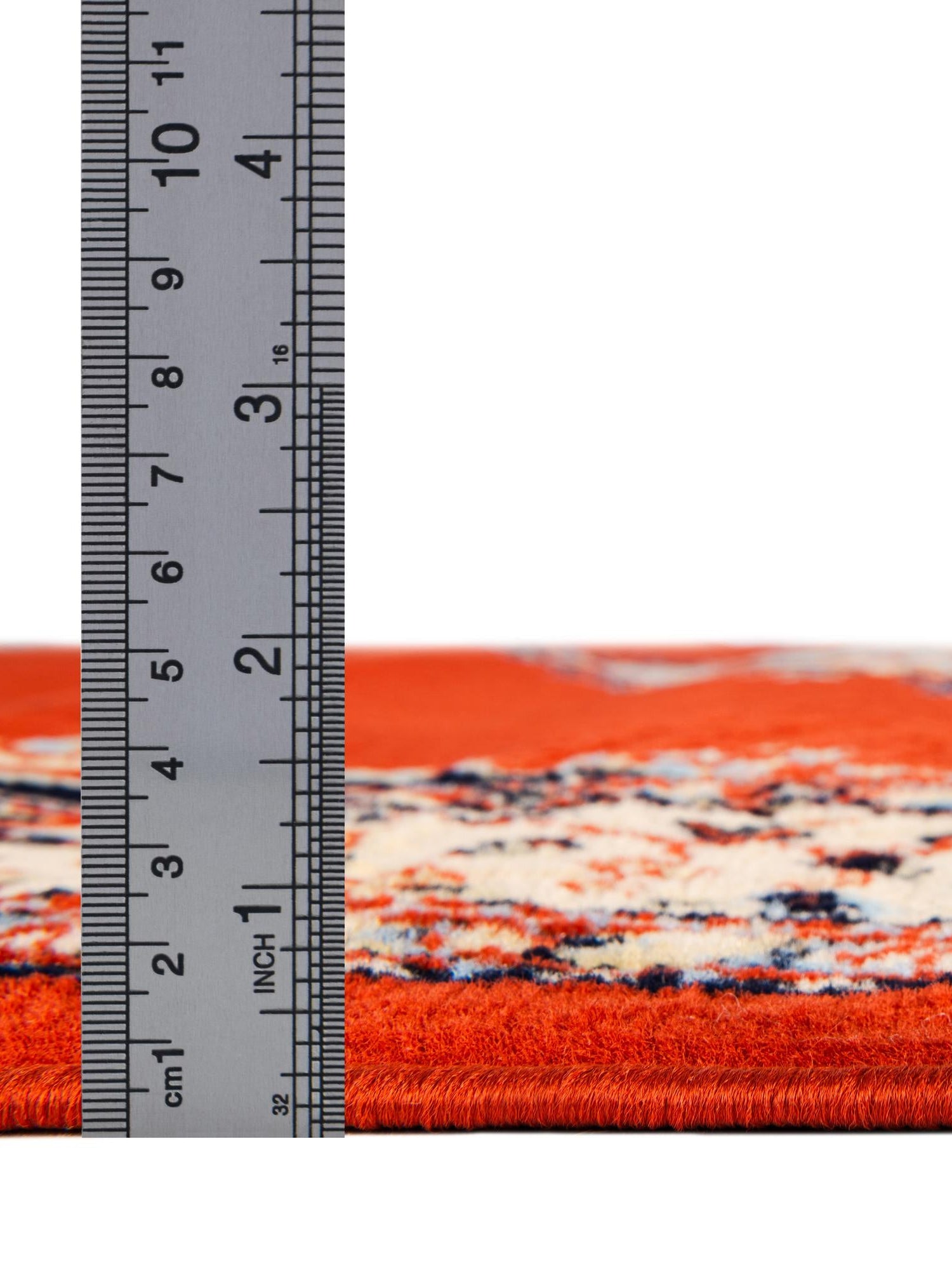 Terracotta 10' x 13' 1 Reza Rectangle Area Rug 100% Polypropylene Easy Clean Traditional Motif Classic Carpet for Home Interiors for Sale at Rug Engine