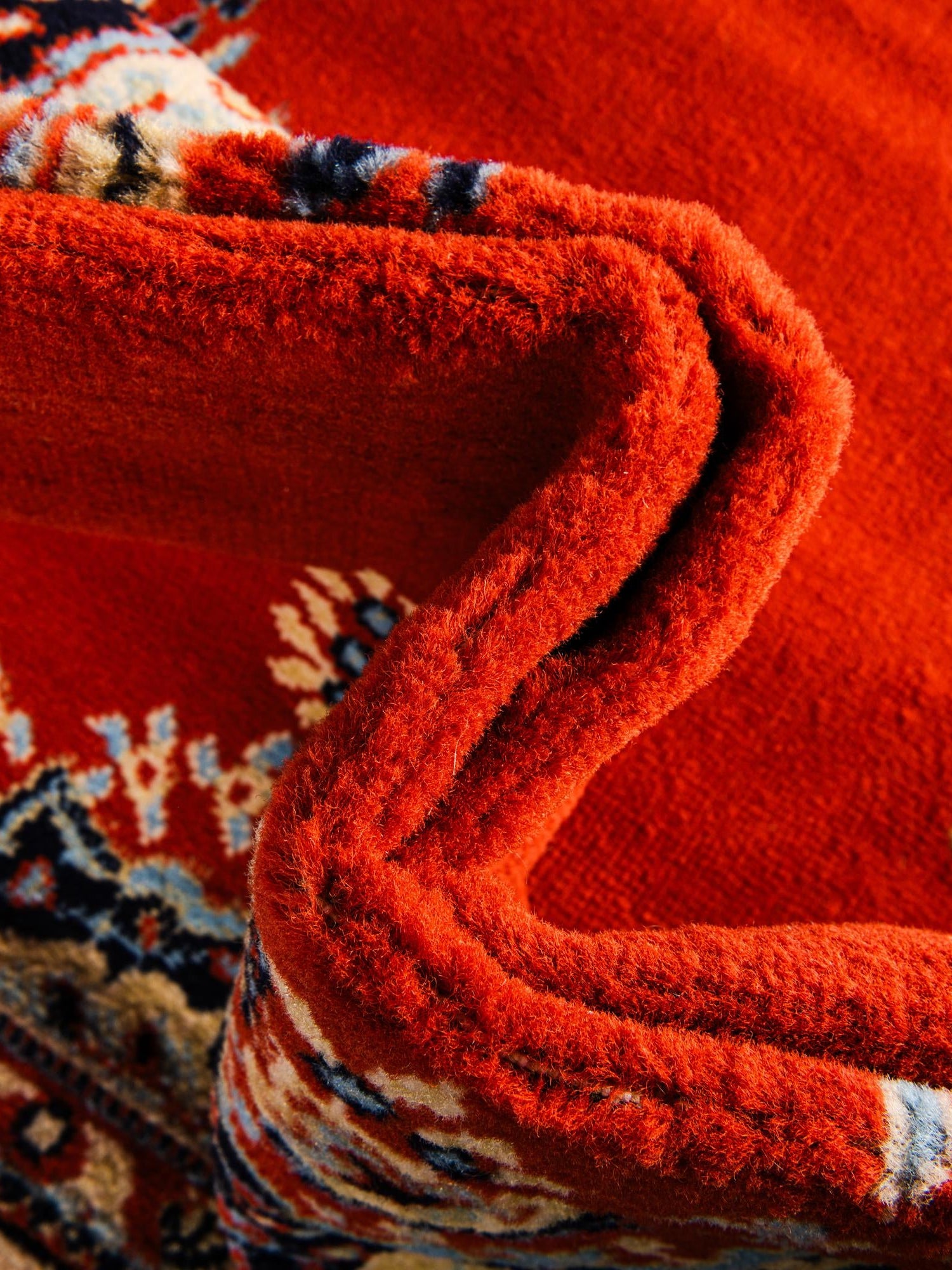 Terracotta 10' x 13' 1 Reza Rectangle Area Rug 100% Polypropylene Easy Clean Traditional Motif Classic Carpet for Home Interiors for Sale at Rug Engine