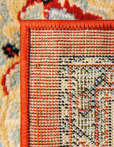 Terracotta 7' 1 x 10' Reza Rectangle Area Rug 100% Polypropylene Easy Clean Traditional Motif Classic Carpet for Home Interiors for Sale at Rug Engine