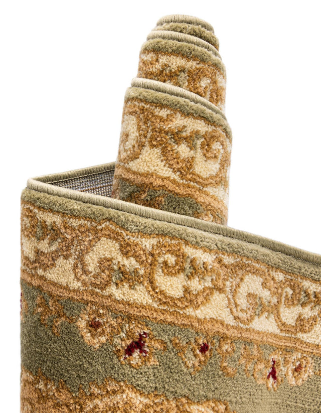 Green 6' 1 x 9' Versailles Rectangle Area Rug