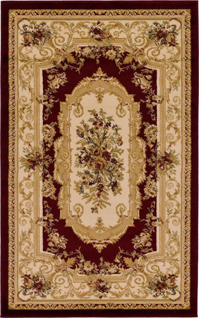 Red 3' 1 x 5' 3 Versailles Rectangle Area Rug