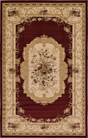Red 10' 6 x 16' 5 Versailles Rectangle Rug
