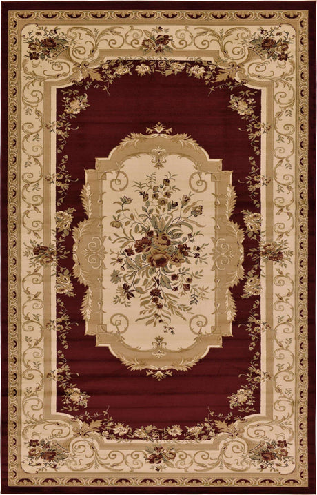 Red 10' 6 x 16' 5 Versailles Rectangle Area Rug