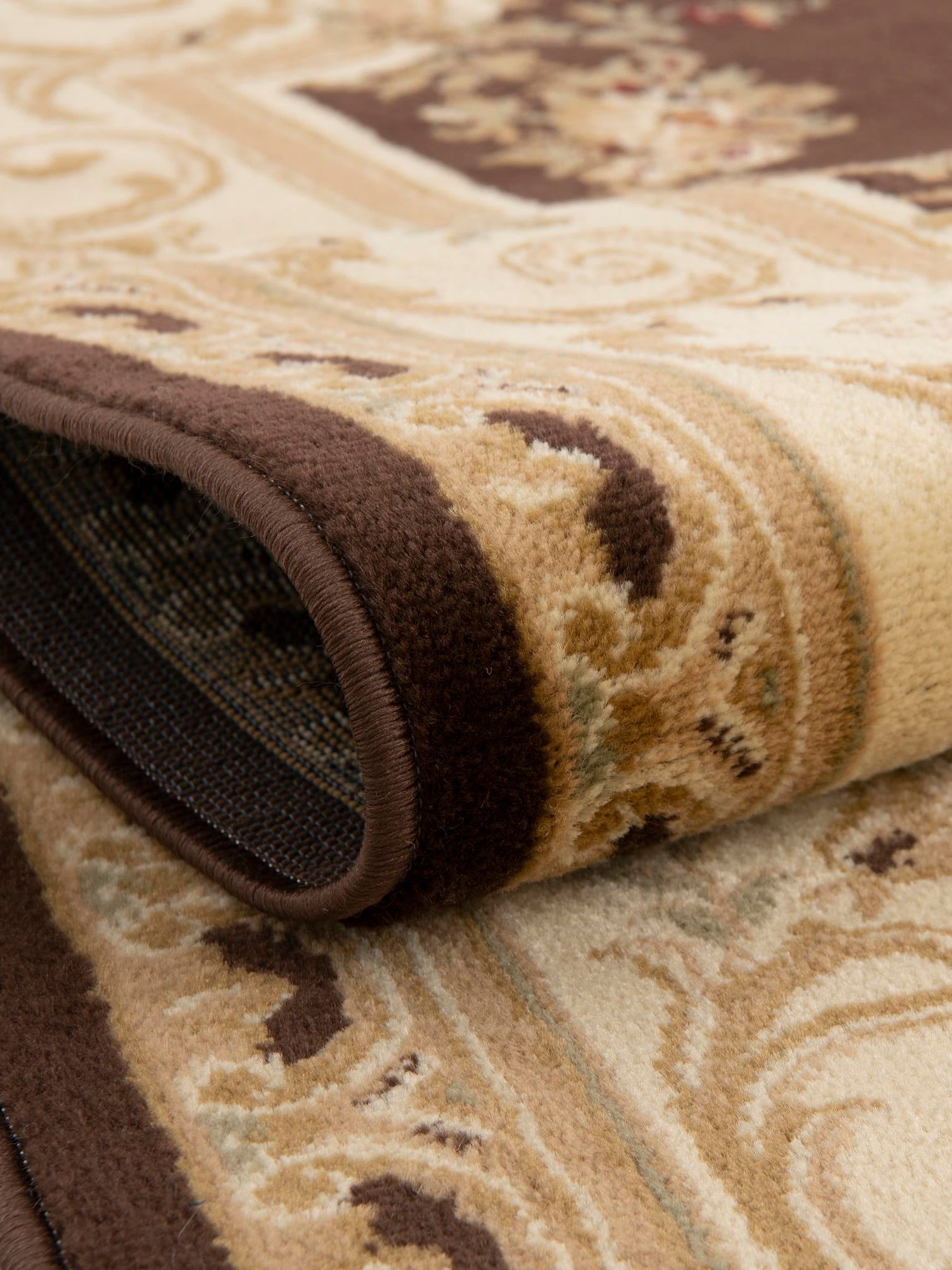 Brown 7' 10 x 10' Versailles Rectangle Area Rug