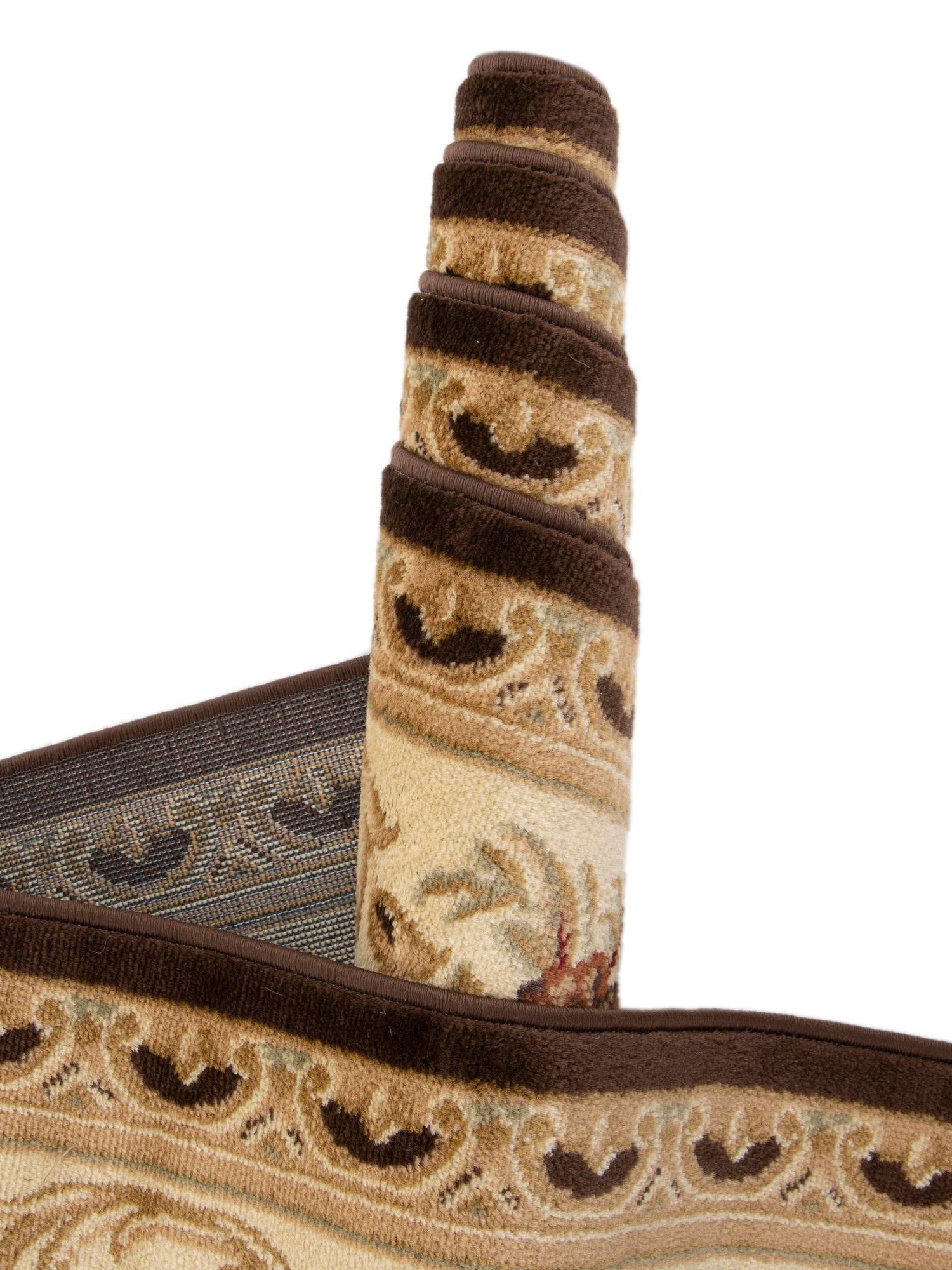 Brown 7' 10 x 10' Versailles Rectangle Area Rug