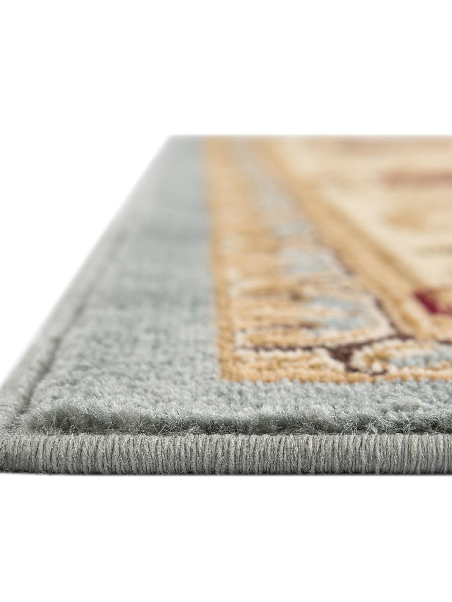 Light Blue 3' 1 x 5' 3 Versailles Rectangle Area Rug Classic Traditional Motif Indoor Carpet for Hallways, Dining Rooms, Bedrooms, Living Room, Office for Sale at Rug Engine