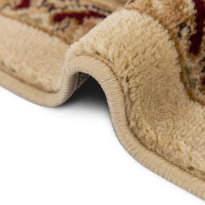 Cream 2' x 3' 1 Versailles Rectangle Area Rug