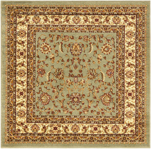 Green 4' 1 x 4' 1 Voyage Square Rug