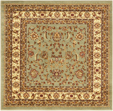 Green 4' 1 x 4' 1 Voyage Square Area Rug