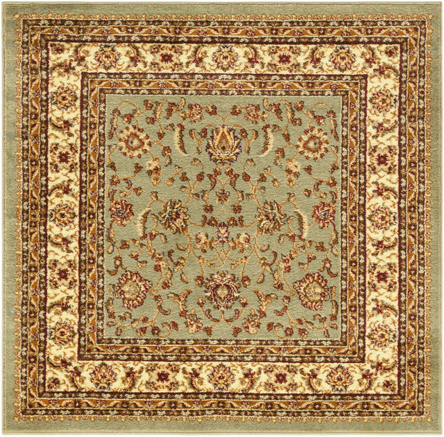 Green 4' 1 x 4' 1 Voyage Square Rug