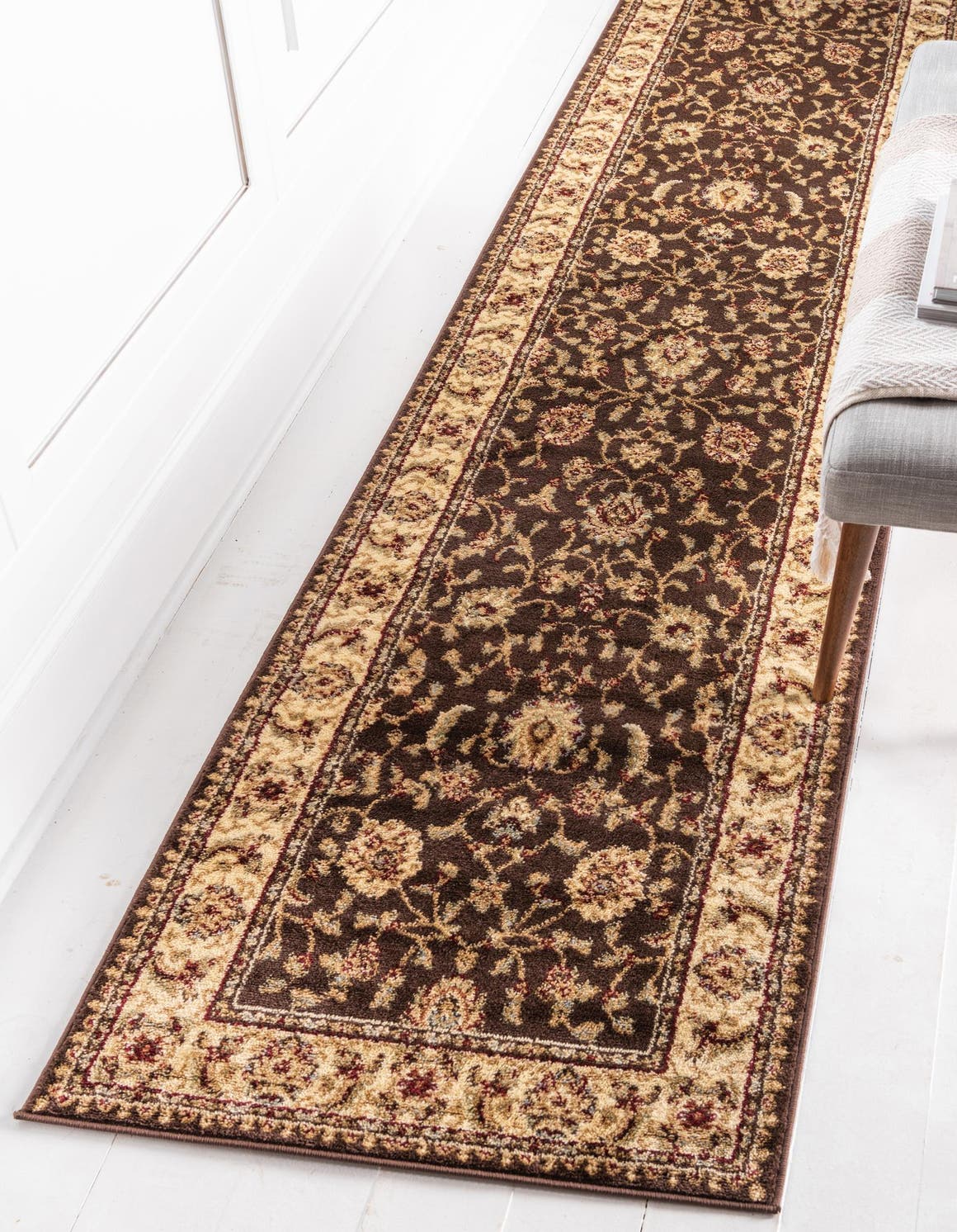 Brown 3' 1 x 19' 8 Voyage Runner Area Rug