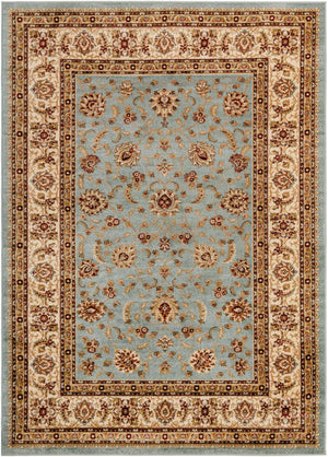 Light Blue 7' 1 x 10' Voyage Rectangle Area Rug