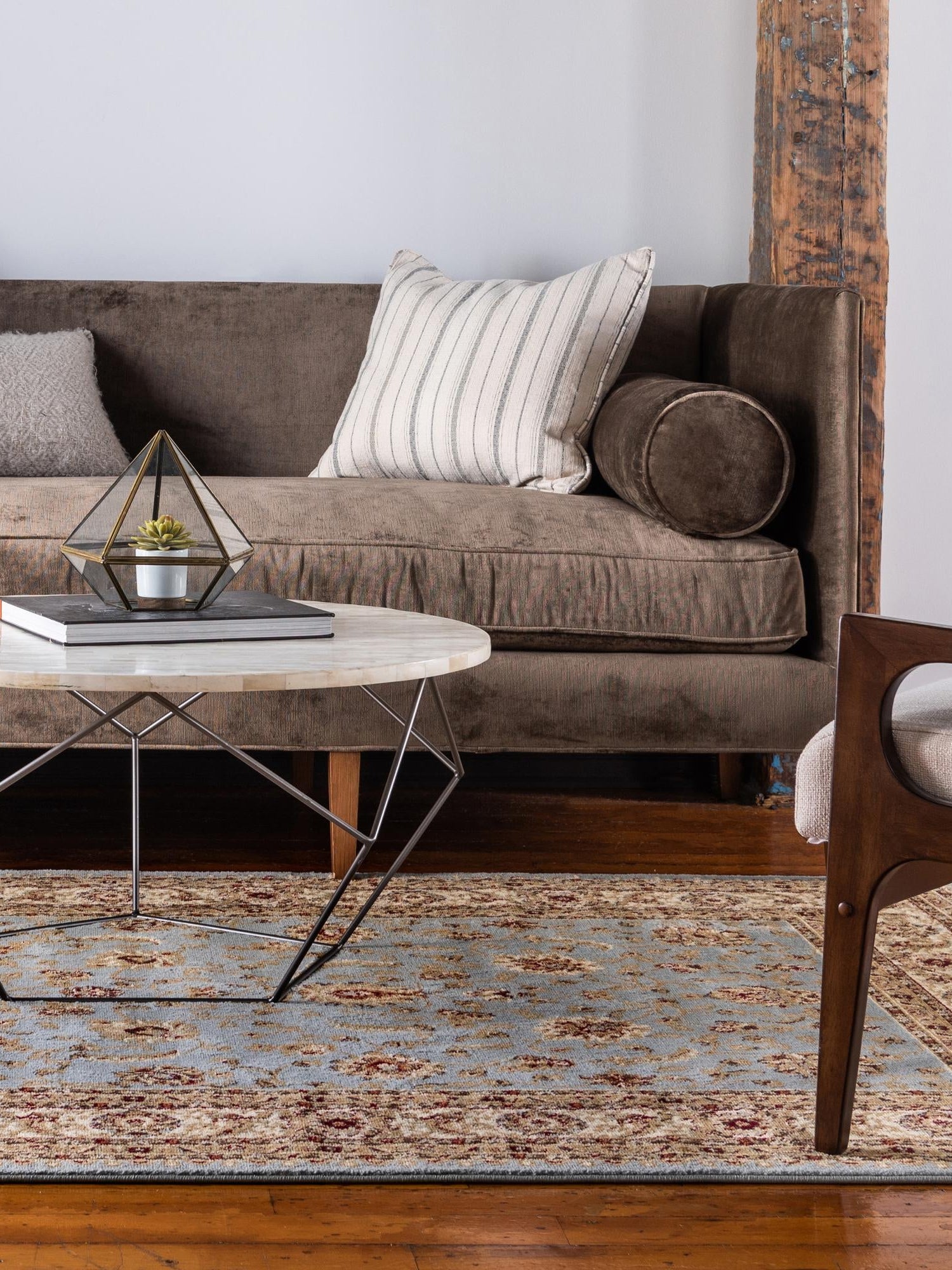 Light Blue 10' 6 x 16' 5 Voyage Rectangle Area Rug