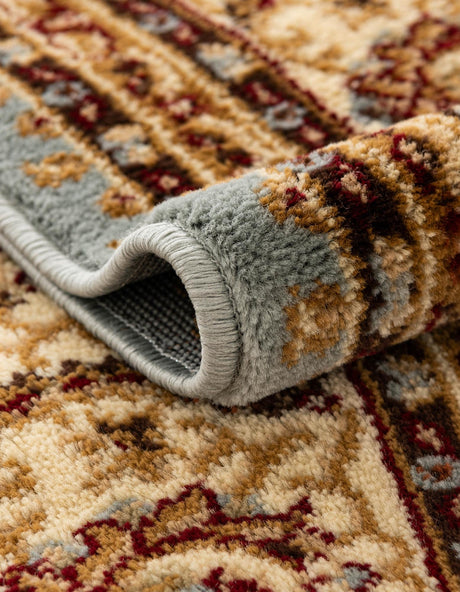 Light Blue 10' x 13' 1 Voyage Rectangle Area Rug Persian Inspired Classic Traditional Design Durable Carpet Mat for Home Interior Design for Sale at Rug Engine