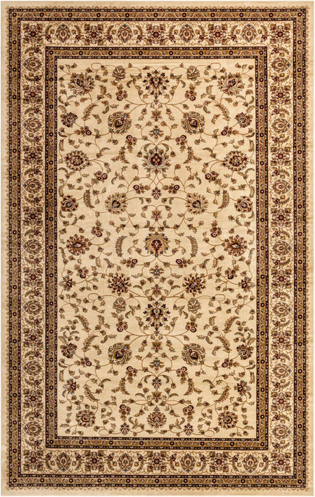Cream 10' 6 x 16' 5 Voyage Rectangle Area Rug