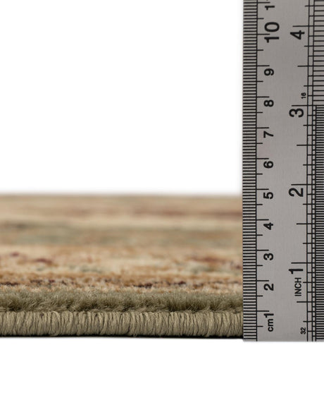Green 9' x 12' Versailles Rectangle Area Rug Classic Traditional Motif Indoor Carpet for Hallways, Dining Rooms, Bedrooms, Living Room, Office for Sale at Rug Engine