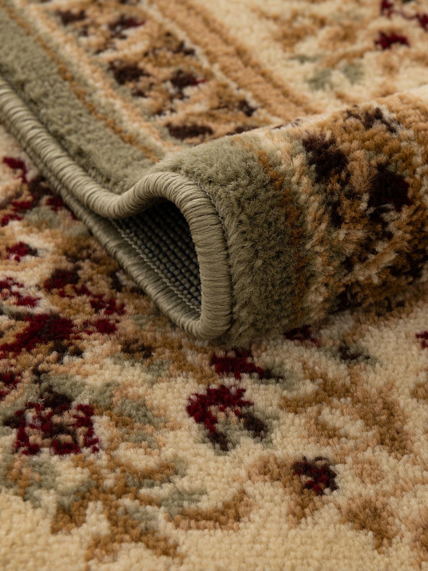 Green 9' x 12' Versailles Rectangle Area Rug