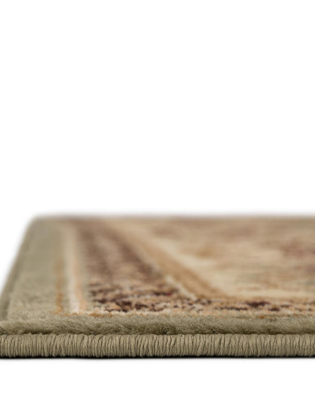 Green 5' 3 x 8' Versailles Rectangle Area Rug Classic Traditional Motif Indoor Carpet for Hallways, Dining Rooms, Bedrooms, Living Room, Office for Sale at Rug Engine