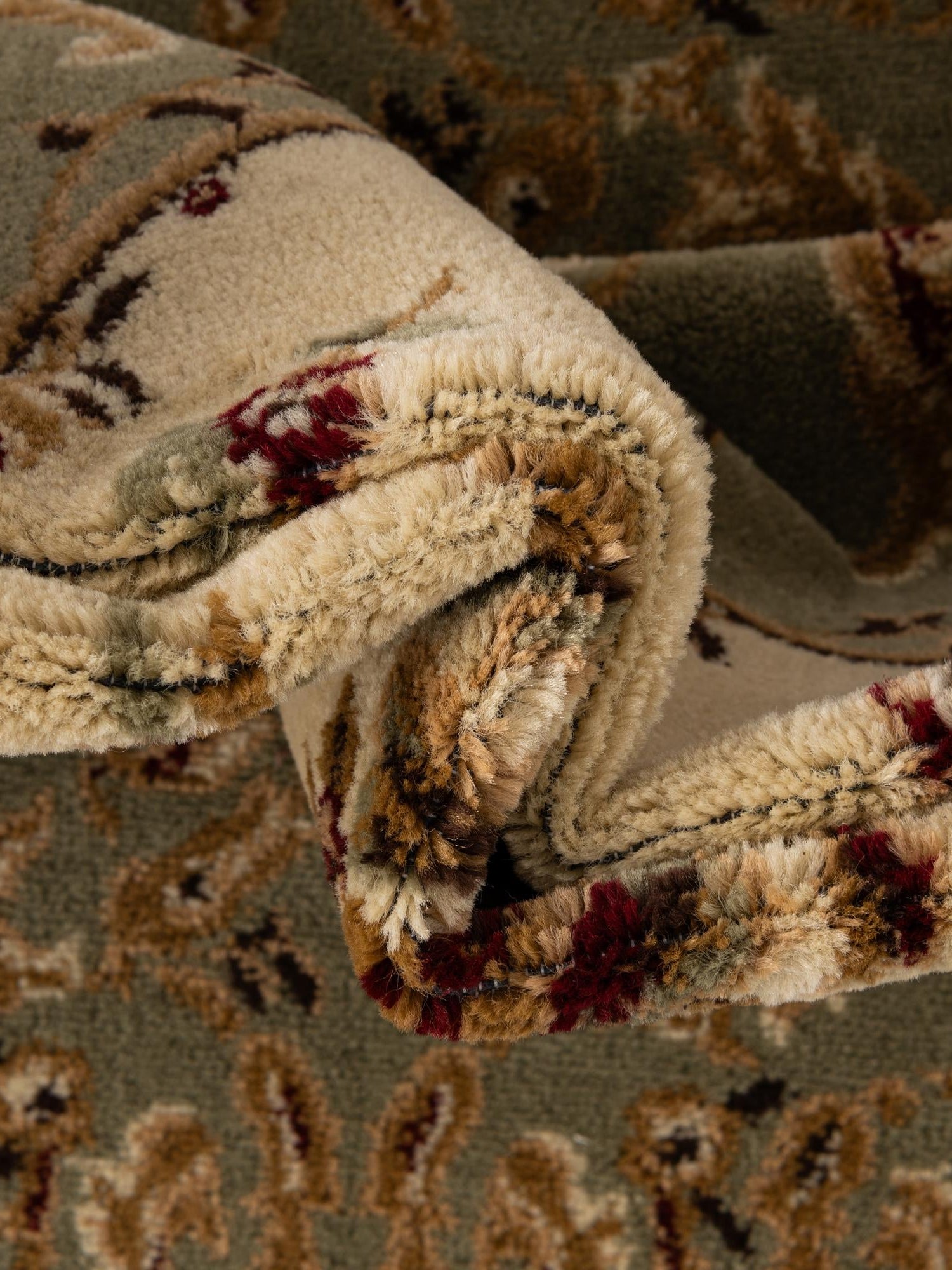 Green 7' 1 x 10' Versailles Rectangle Area Rug