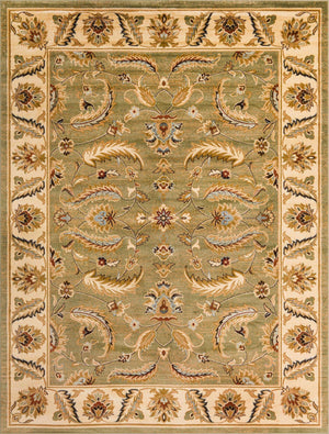 Green 9' x 12' Voyage Rectangle Area Rug