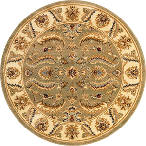 Green 6' 1 x 6' 1 Voyage Round Area Rug