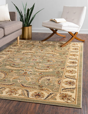 Green 10' 6 x 16' 5 Voyage Rectangle Area Rug