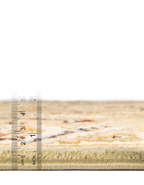 Green 7' 1 x 10' Voyage Rectangle Area Rug Persian Inspired Classic Traditional Design Durable Carpet Mat for Home Interior Design for Sale at Rug Engine
